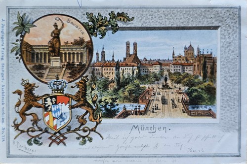 München litho 1900 - ak,