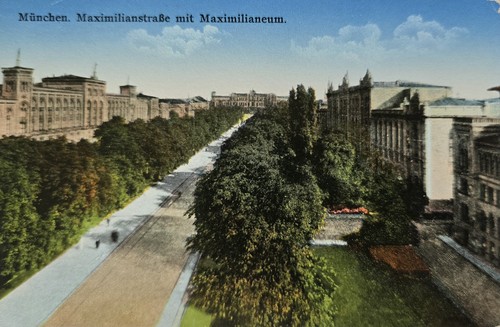 München maximilianstraße - ak,