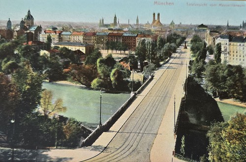 München maximilianstraße - ak,