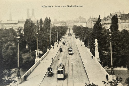München maximilianstraße - ak,
