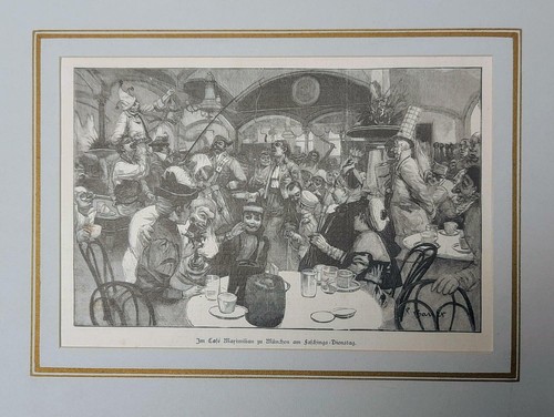 München fasching im café - münchen,