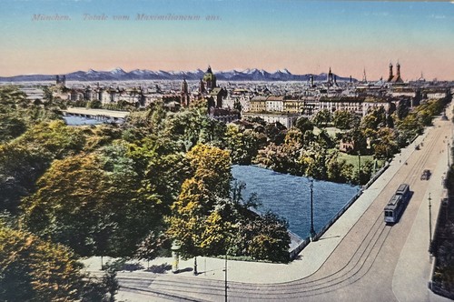 München maximilianstraße - ak,