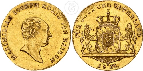 Bayern ducat 1816 - bayern,