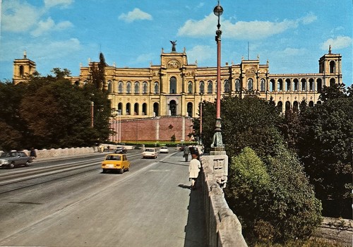 München maximilianstraße - ak,