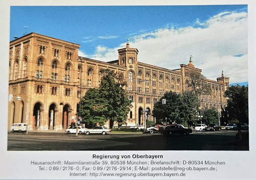 München maximilianstraße - ak,