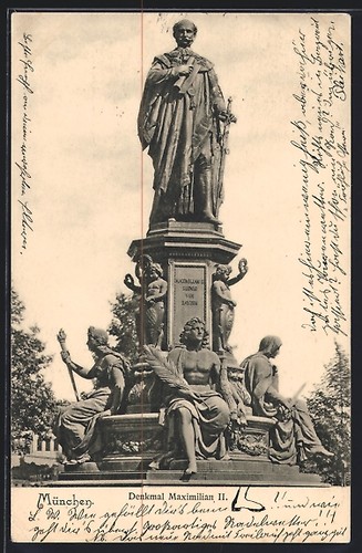Ansichtskarte münchen - ansichtskarte,